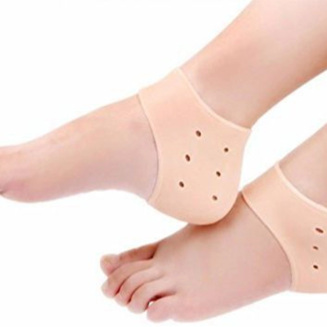 Shoppozone Silicone Moisturizing Gel Heel Socks Anti-Slip Maintenance ...
