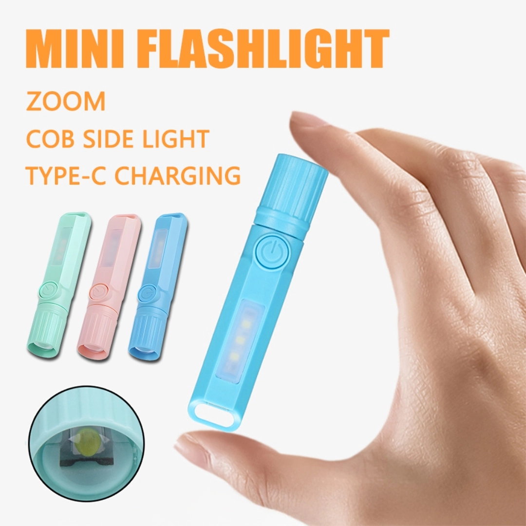 Rechargeable Flashlights USB C Mini LED Flashlights for, Camping ...