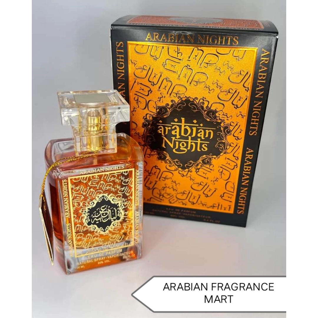 山 Arabian Nights② Arabian Nights Eau De Parfum Natural Spray, 100 ml