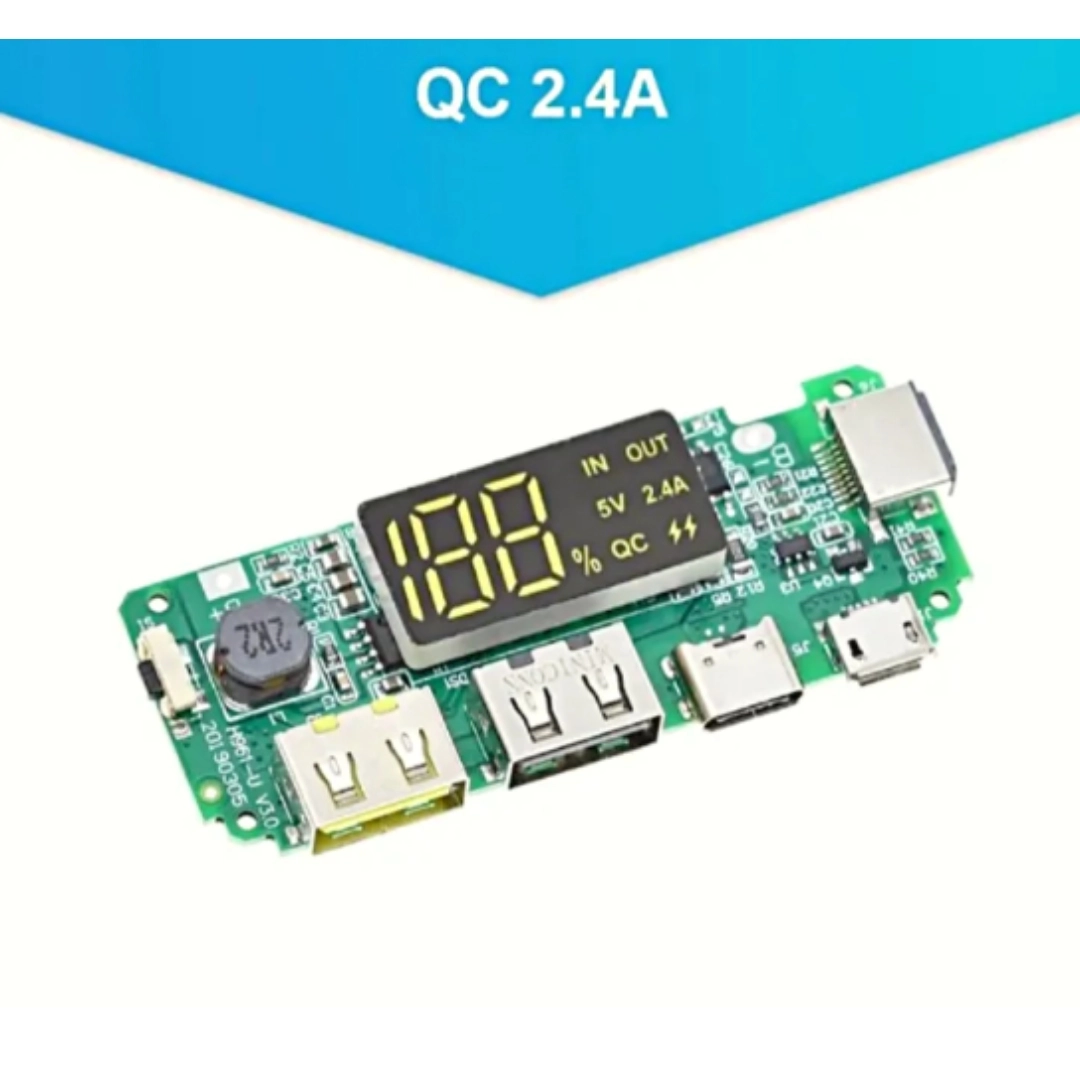 Power Bank 18650 Charging Module Lithium Battery Charger Board Circuit ...