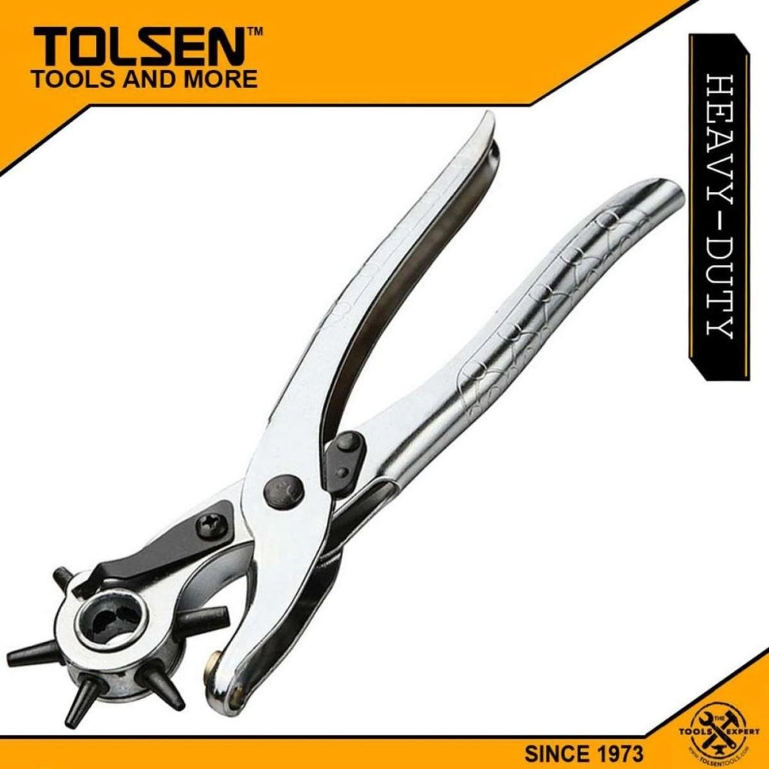 Rotating Punch TOLS-9 Rotary Punch Revolving Leather Punch Pliers 9 Inch 230mm Leather ...