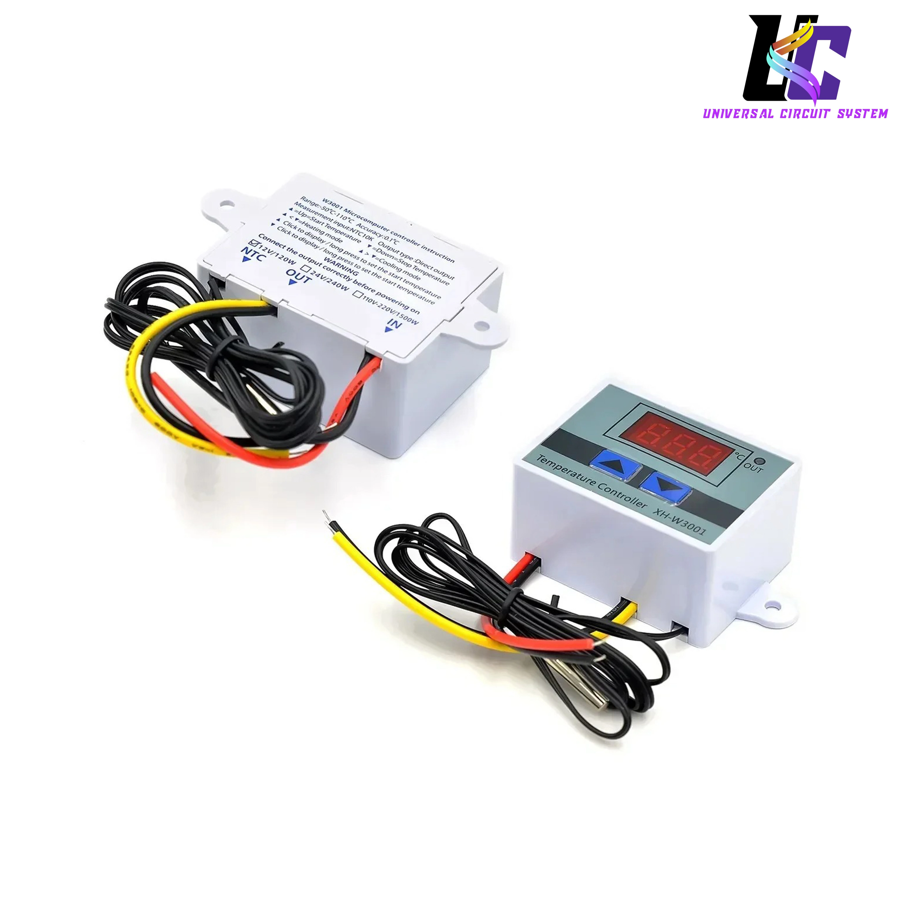 XH-W3001 AC 220V Digital LED Display Temperature Controller