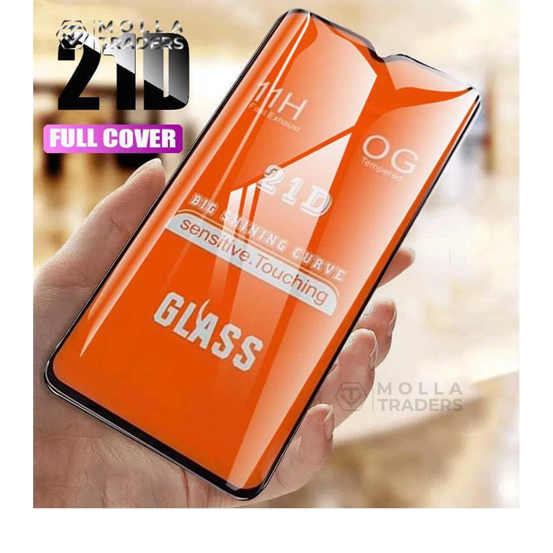 For Tecno Spark 7 -21D Tempered Glass Screen Protector(For All 6.5 inch ...
