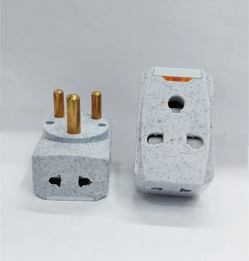 3 pin round plug,15 amp Multi Plug 15A 3-Pin Universal Socket ...