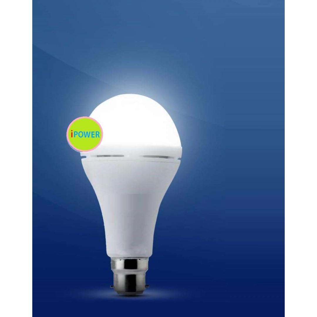 AC/DC Rechargeable IPS LED Light Bulb - White