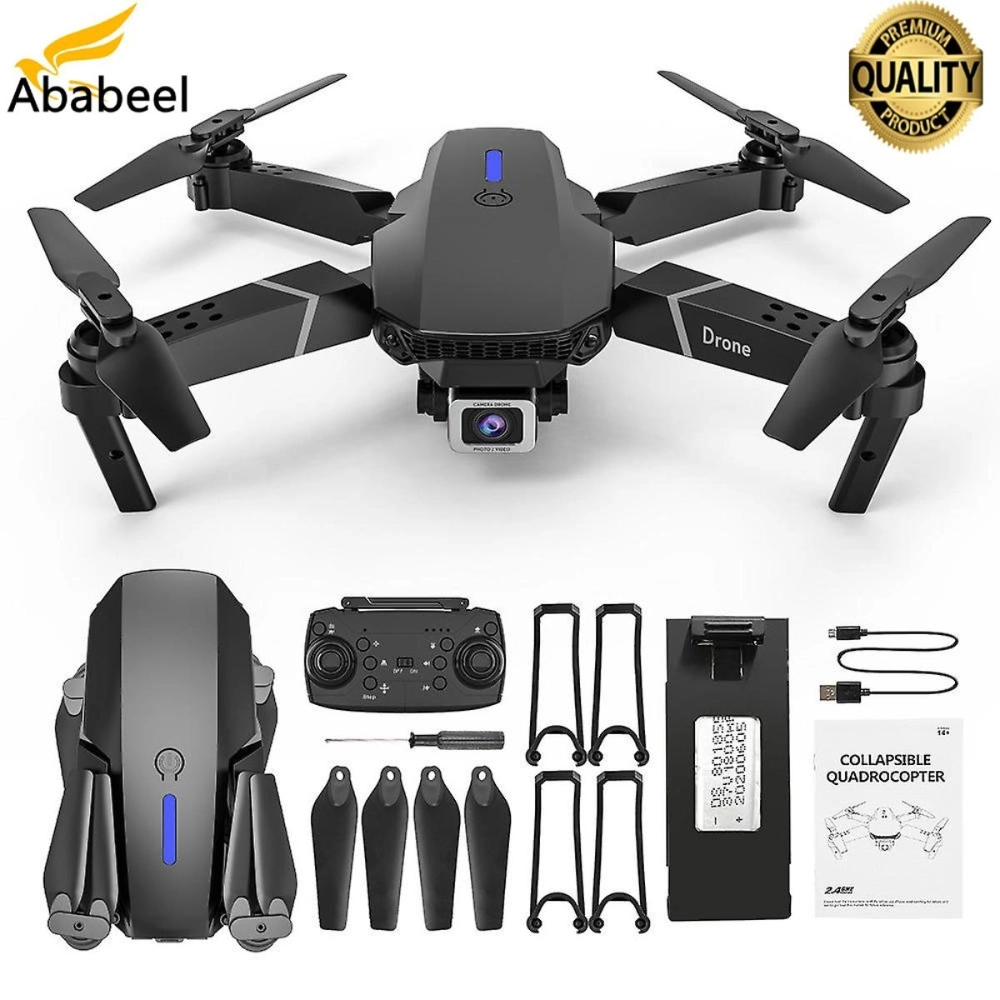 E88 Pro Dual Camera Dual Battery Folding Drone with WiFi App Control ...