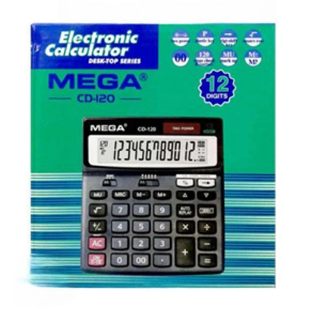 Calculato Cd-120 , 12 Digit 120 Steps Dual Power 1pcs – calculator