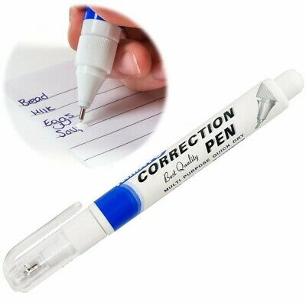 Correction Pen Fluid - 8ml - White Color