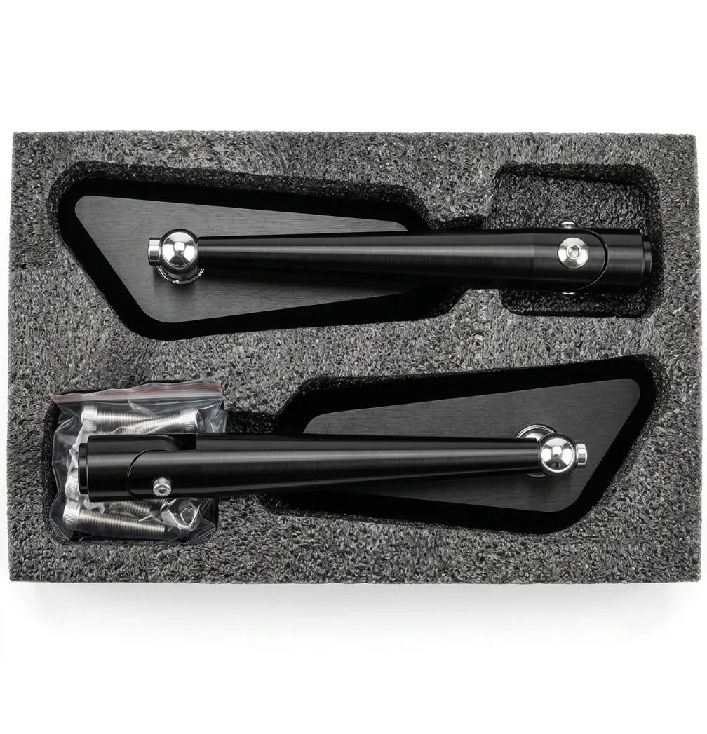 Aerodynamic Motorcycle Mirrors