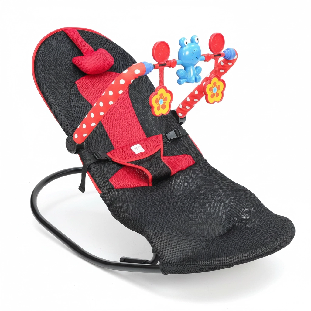 Baby Rocking Chair Bouncer Seat | Newborn to Toddler Reclining Baby ...