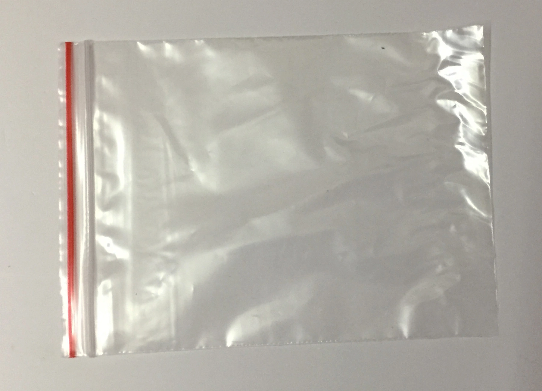 8"X10" Inch Pack of 25 Pcs Clear Zipper Poly Bag / Zip Lock Bag.
