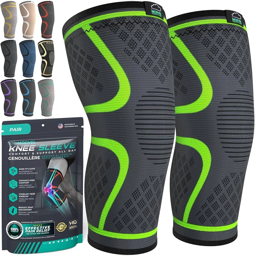 1pc Adjustable Knee Brace Support, Knee Sleeve, Knee Pad for Knee Pain ...