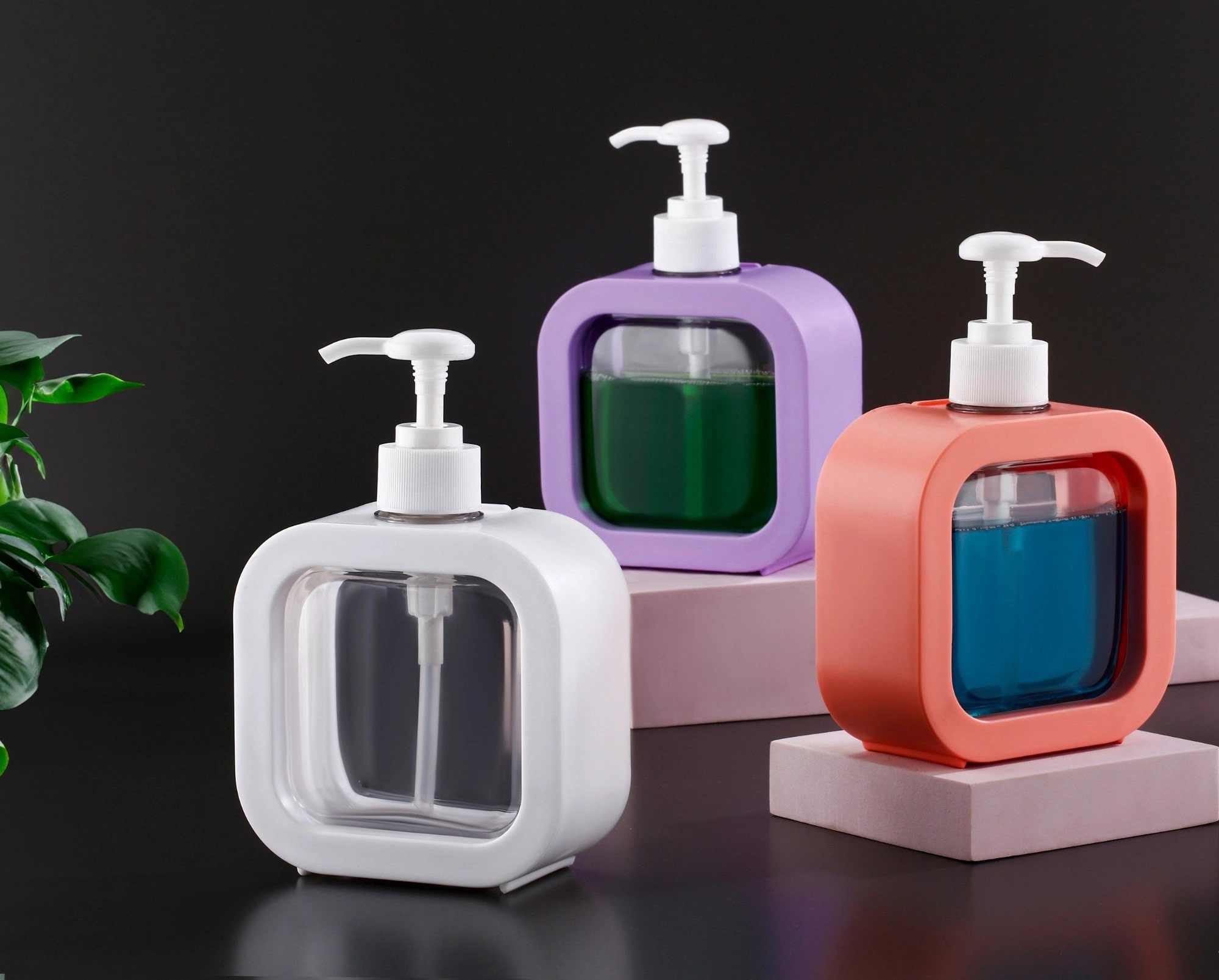 CleanWave Liquid Soap Dispenser with Lock