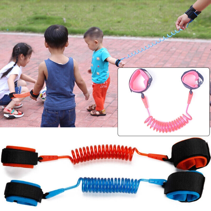 Child Soft Wrist Strap Rope Toddler Leash Magnetic Safety Outdoor Anti ...