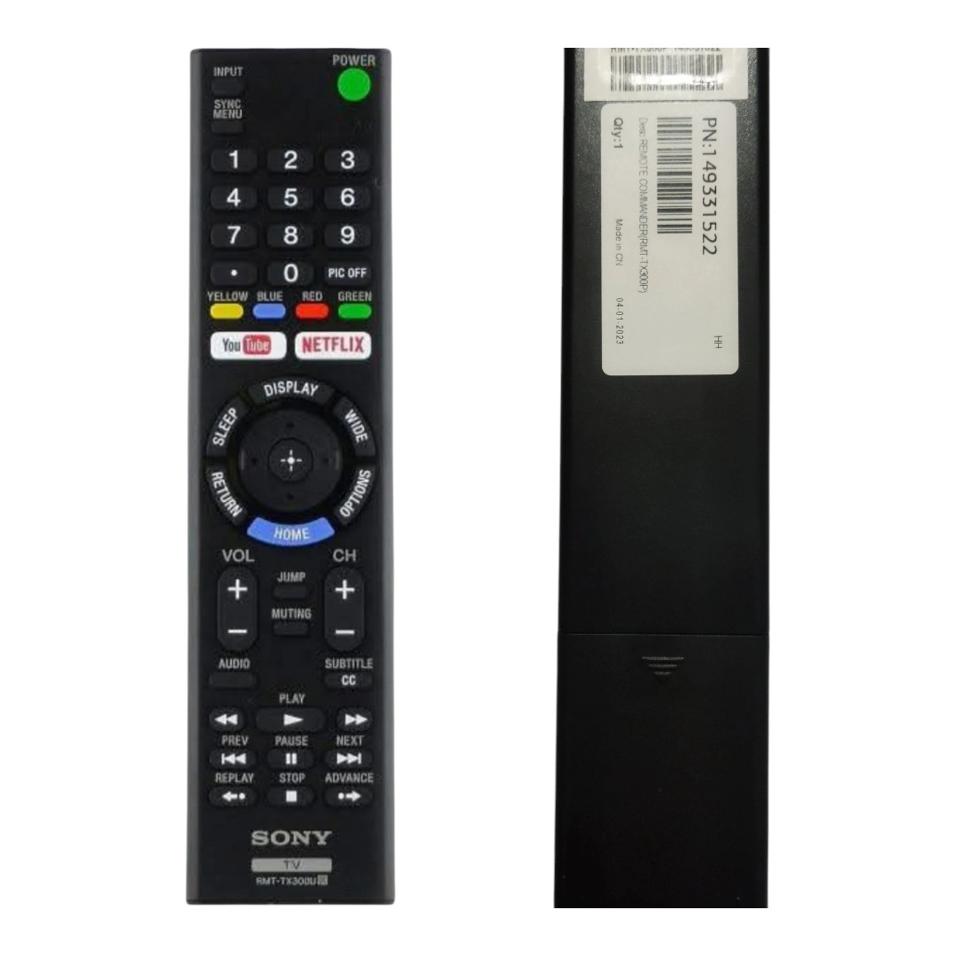 Universal Remote for Sony LED TV With Barcode Strikers