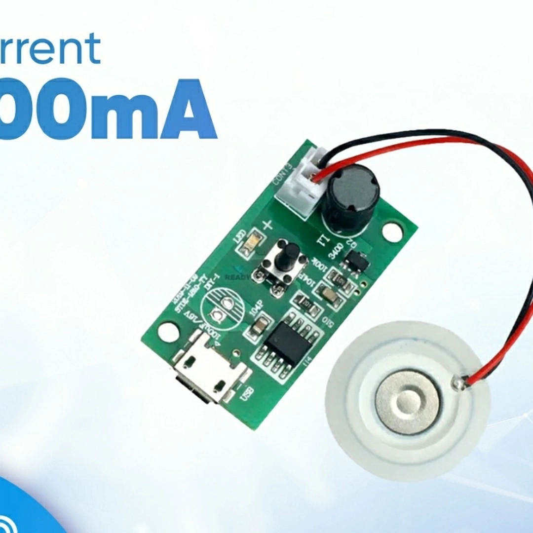 Ultrasonic Mist Maker Atomizing Fogger Humidifier Module - D20mm Mist ...