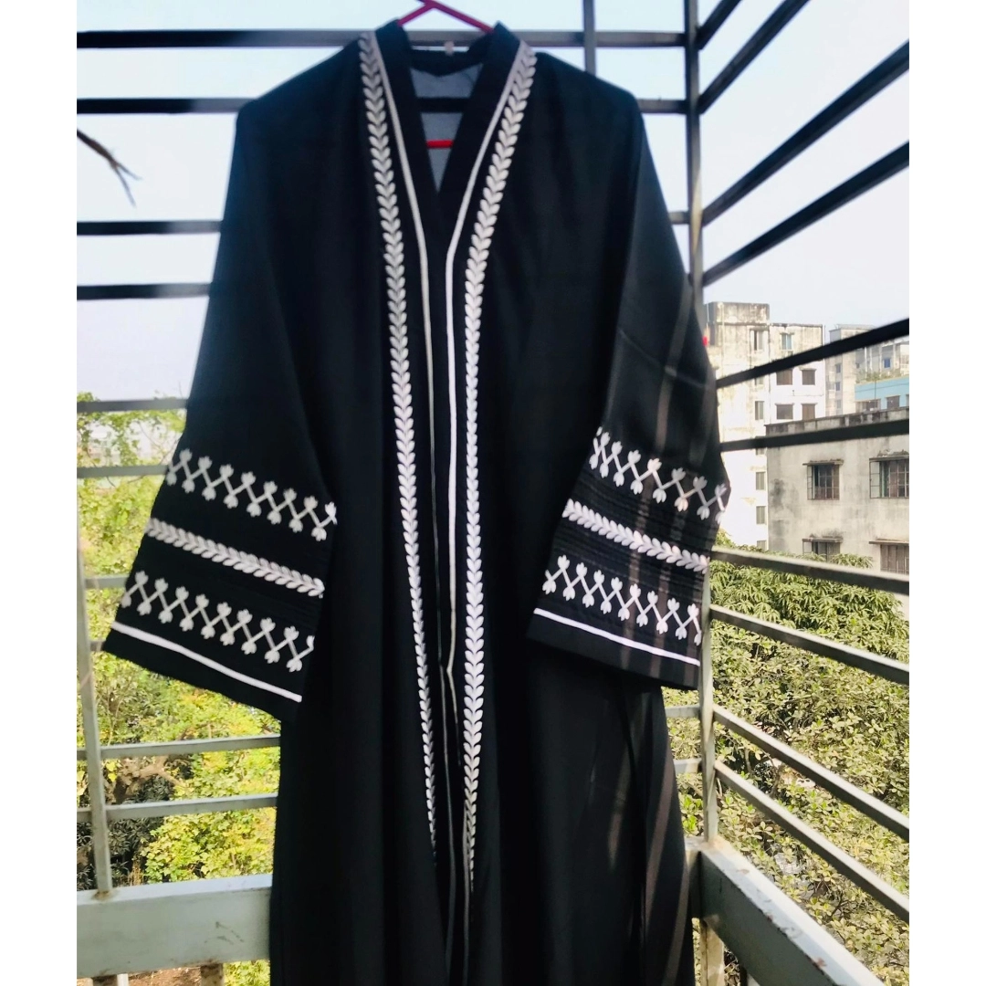 cherry embroidery borka always use & comfortable design