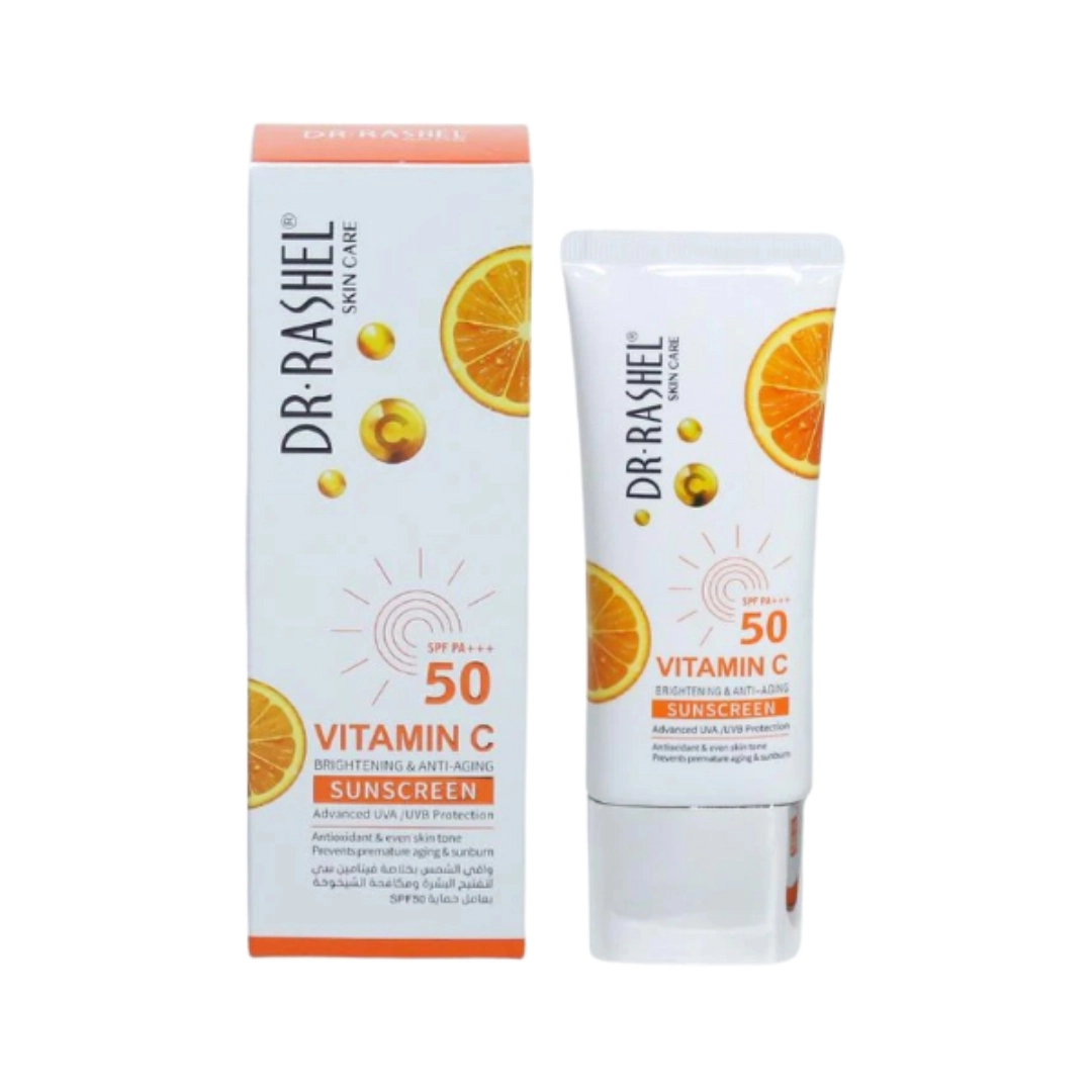 Dr Rashel Vitamin C Sunscreen SPF 50 PA 50g dr-rashel-vitamin-c-sunscreen-spf-50-pa-50g