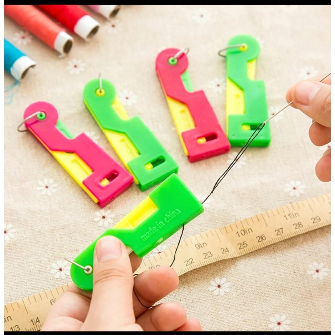 High Quality Automatic Sewing Needle Threader Sewing Use Elderly Guide ...