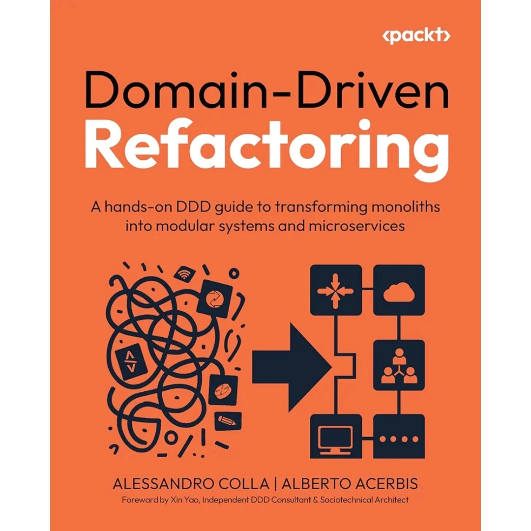 Colla More Alessandro Colla and 2 more Domain-Driven Refactoring: A hands-on DDD ...