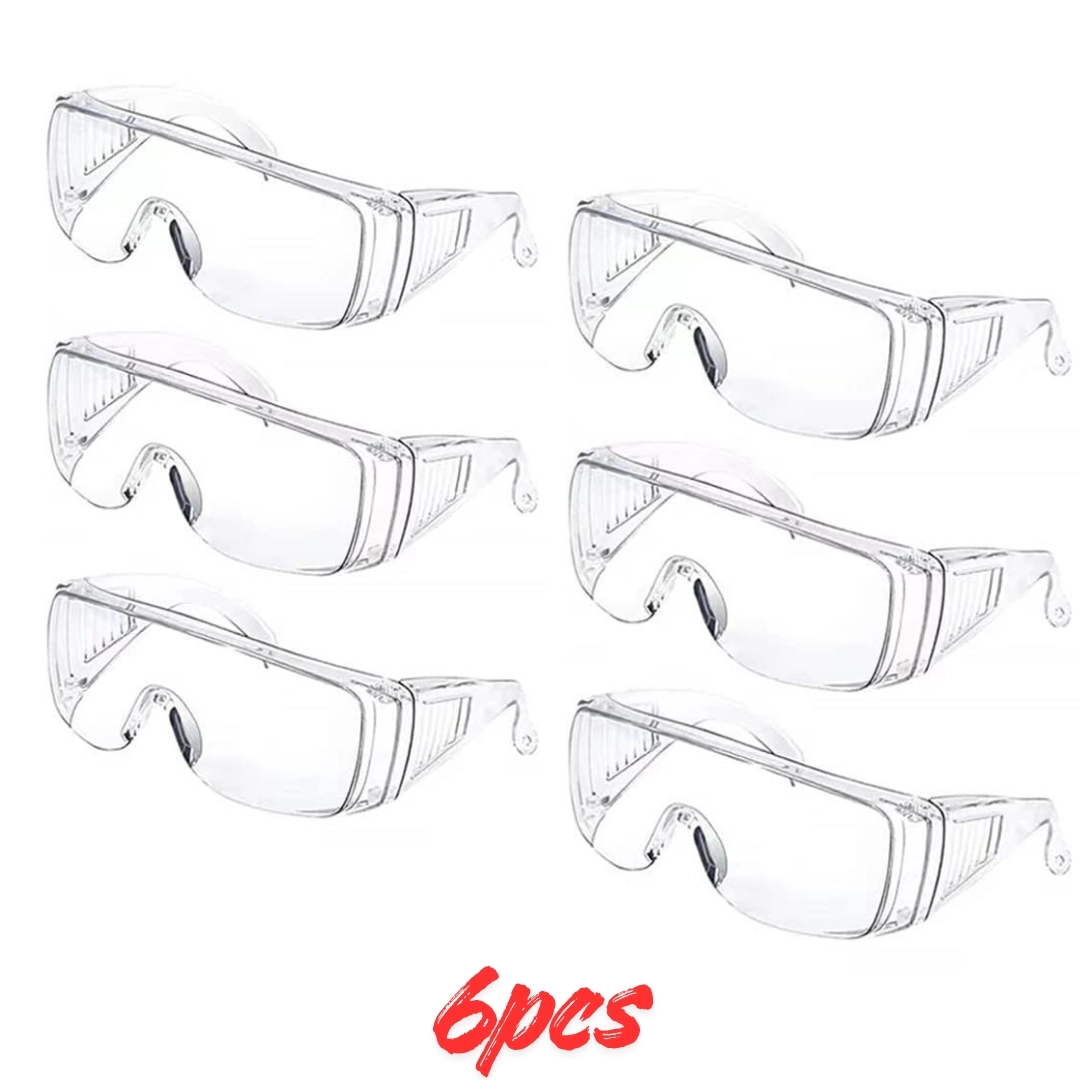Cheap Lab Eye Protection 6 Pcs Safety Goggles, Medical Safety Glasses Anti-fog OTG Chemistry Lab ...