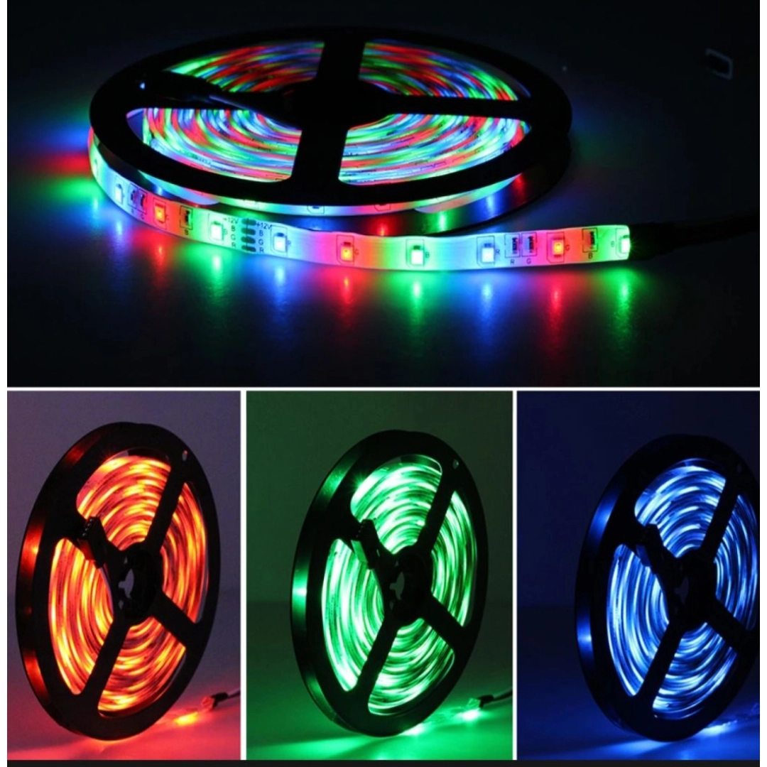 16 Color 16 Feet Rgb Led Strip Light Color Changing Led Strip With ...