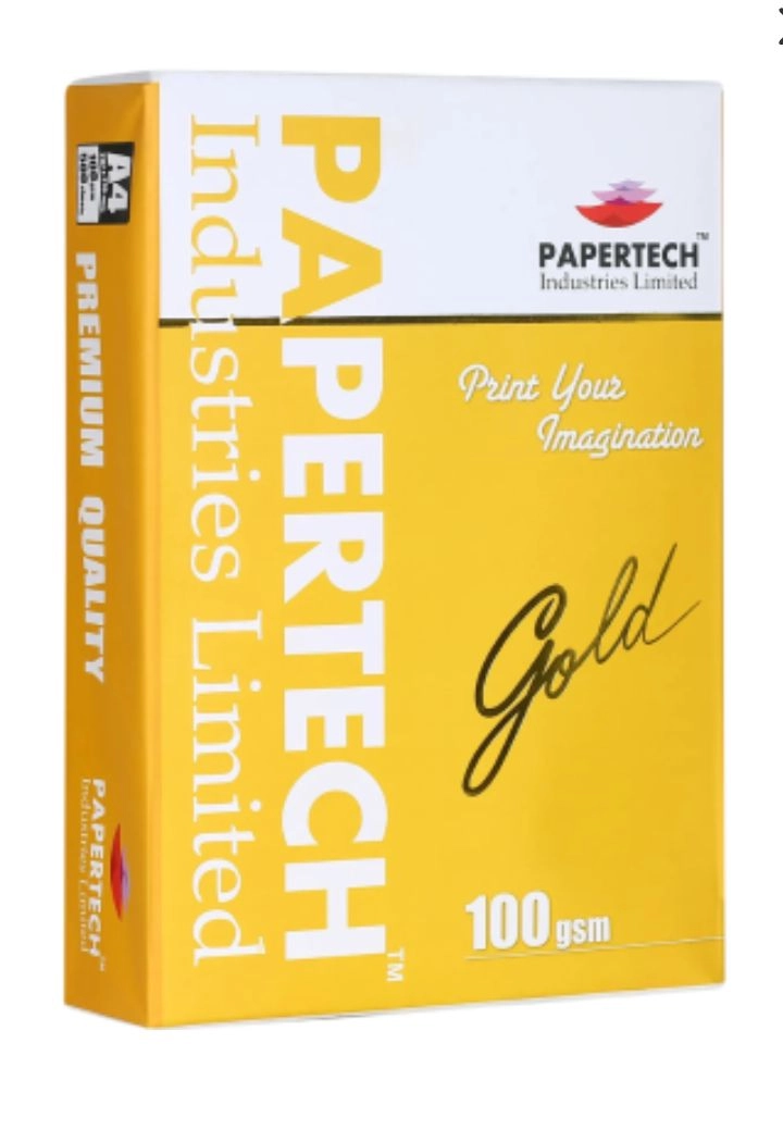 Papertech A4 Offset Paper Gold 100 GSM 500 Sheets papertech-a4-offset-paper-gold-100-gsm-500-sheets