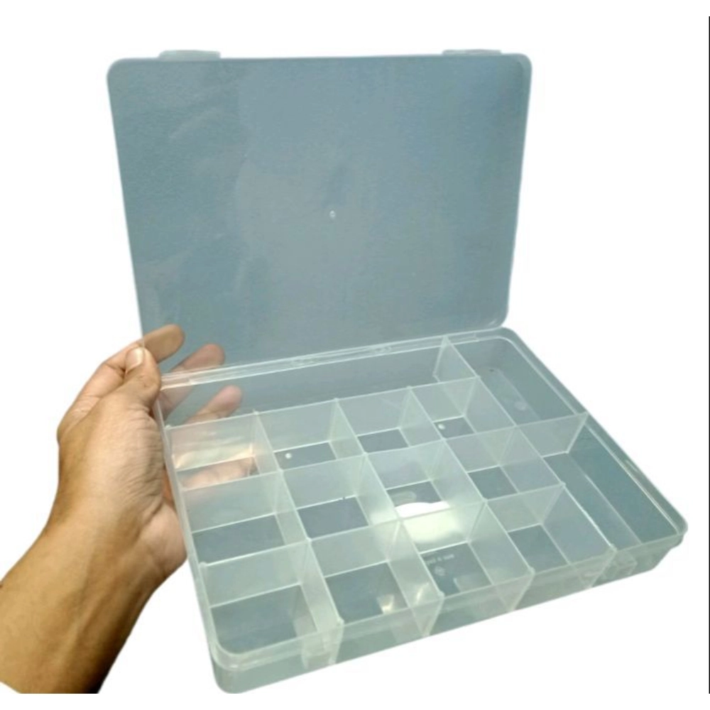 Multi Purpose Storage Box Plastic Divided Box (15 Compartments) For ...