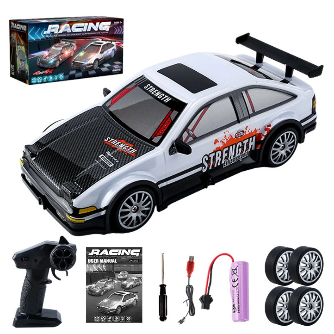 1:20 Scale 4WD AE86/GTR Drift RC Racing Car With Light | Rechargeable ...