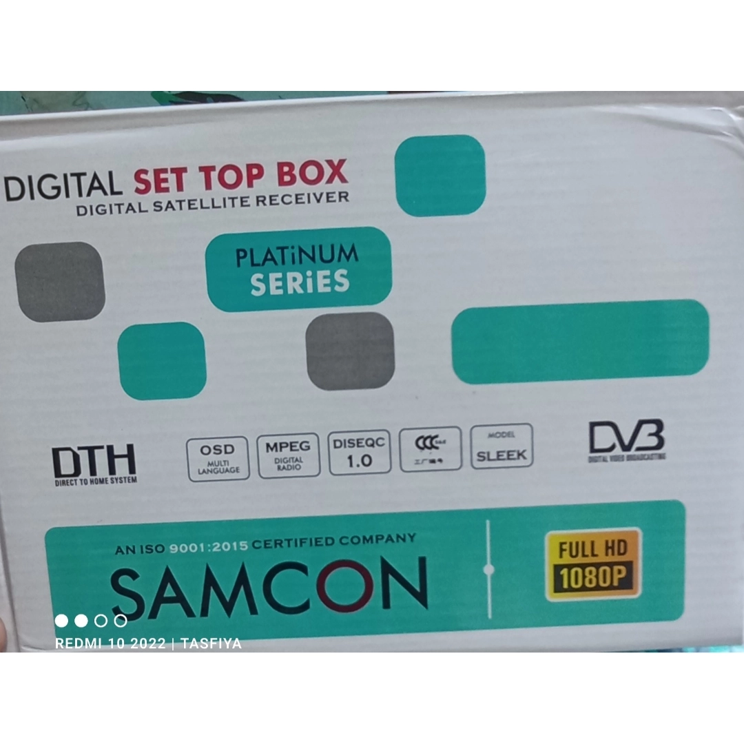 Samcon Set Top Box Digital Set top box - Digital Satellite Receiver - SAMCON HD Receiver