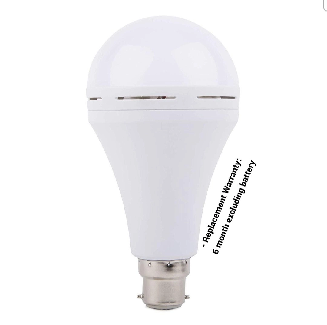 AC DC Backup LED Light 15 Watt Energy Saving Pin Type B-22 AC/DC ...