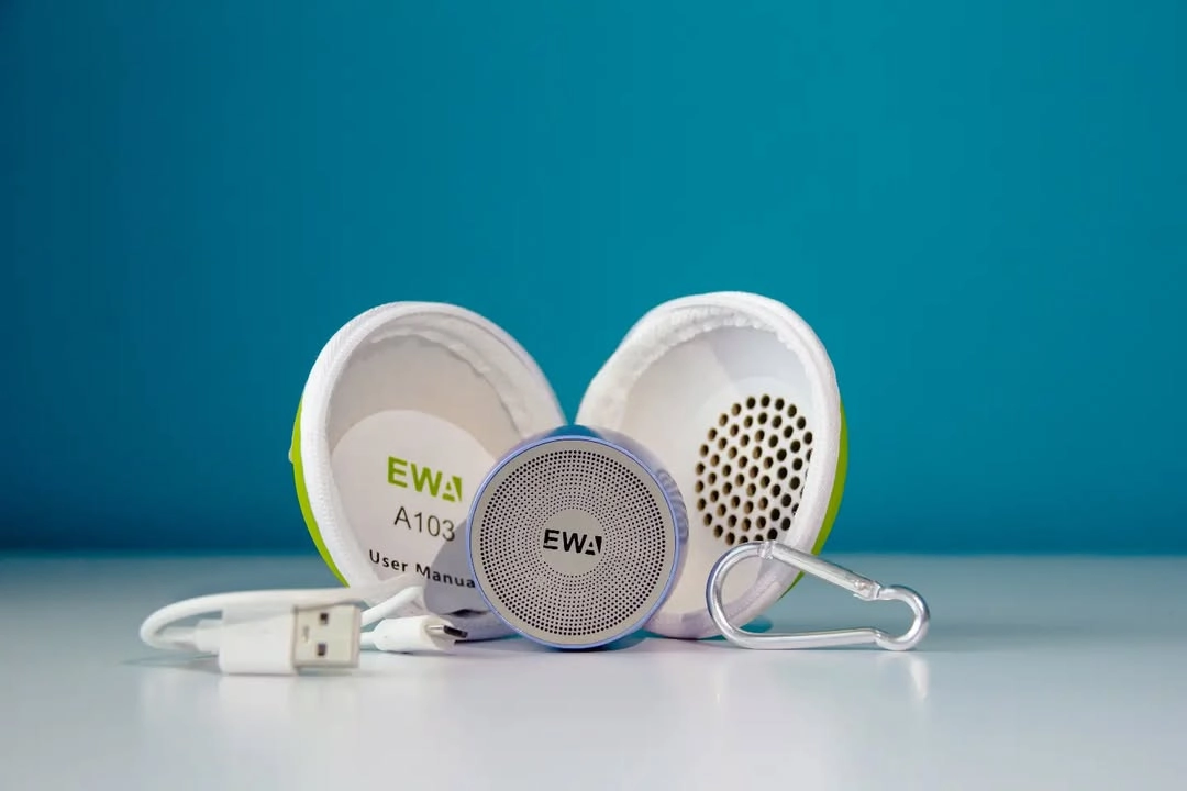 EWA A103 TWS Bluetooth 4.0 Mini Speaker HiFi Stereo Subwoofer Wireless ...