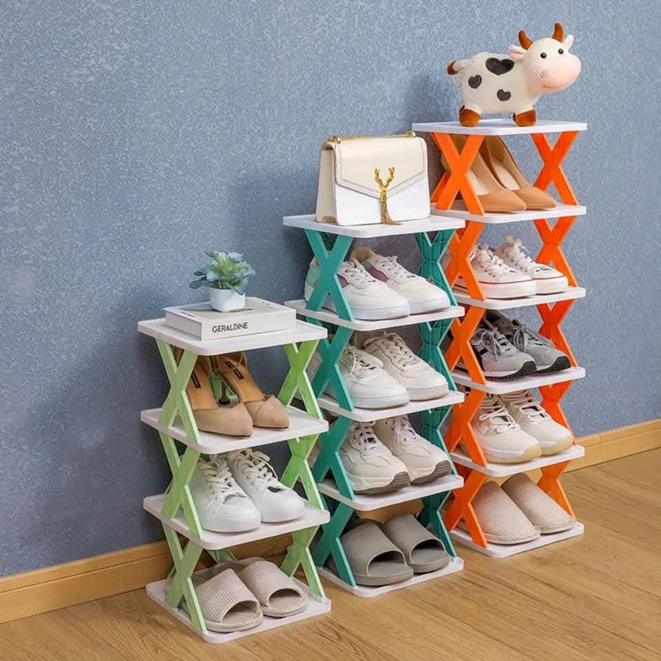 New Shoe Rack 5 Layers-New Multi-functional Household Foldable Shoe ...