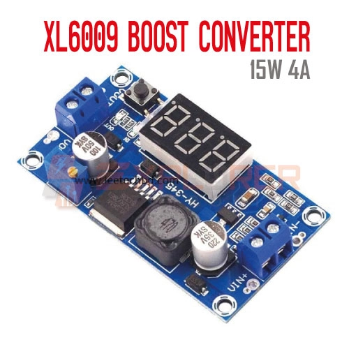 Ca6009 Module XL6009 Step Up Power Module DC-DC Boost Converter With Display